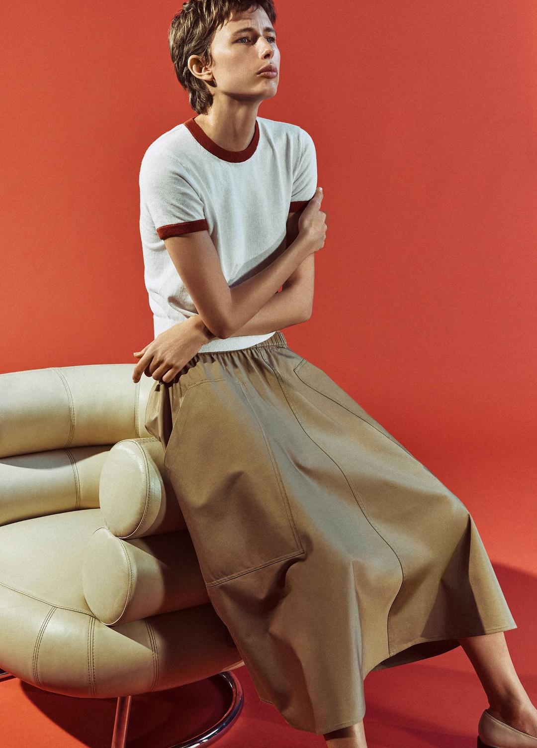 Cotton Full Skirt in Dresses & Skirts | VINCE Sale