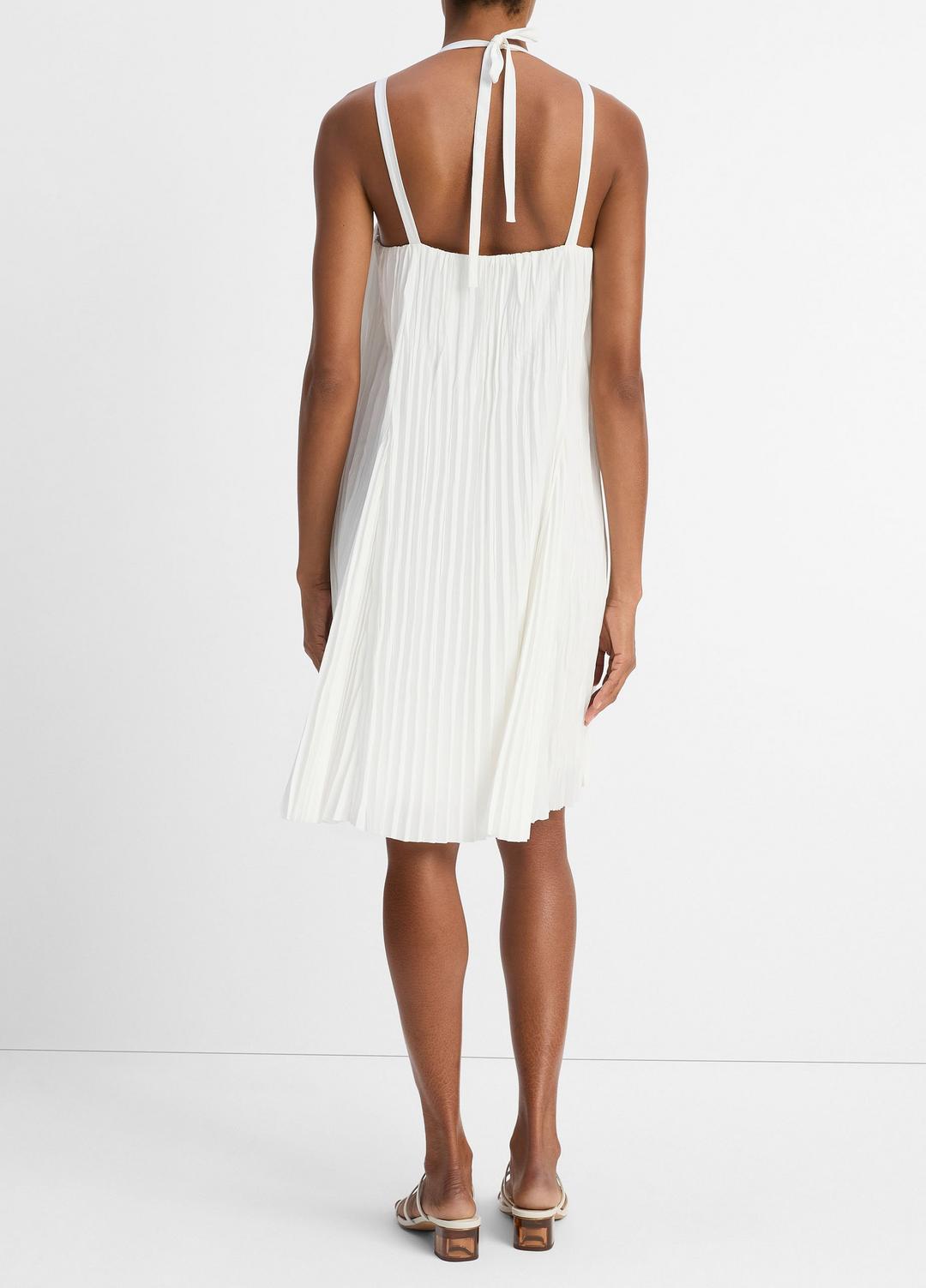 Pintuck Pleated A-Line Dress in Dresses & Skirts | VINCE Sale