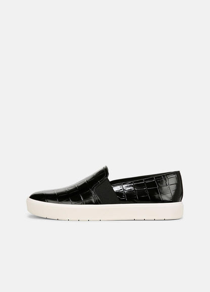 Blair Croc-Embossed Leather Sneaker in Shoes | VINCE Sale