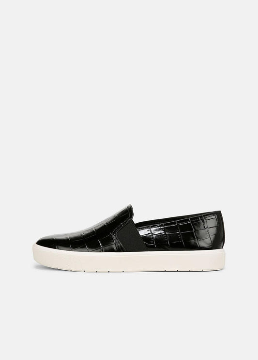 Blair Croc-Embossed Leather Sneaker in Shoes | VINCE Sale