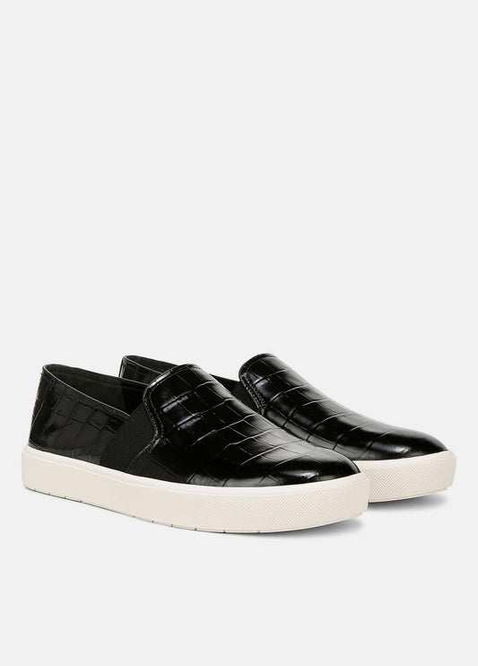 Blair Croc-Embossed Leather Sneaker in Shoes | VINCE Sale