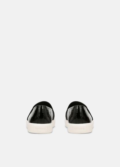 Blair Croc-Embossed Leather Sneaker in Shoes | VINCE Sale