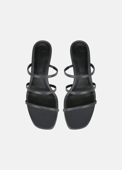 Palm Springs Leather Heeled Sandal in Shoes | VINCE Sale