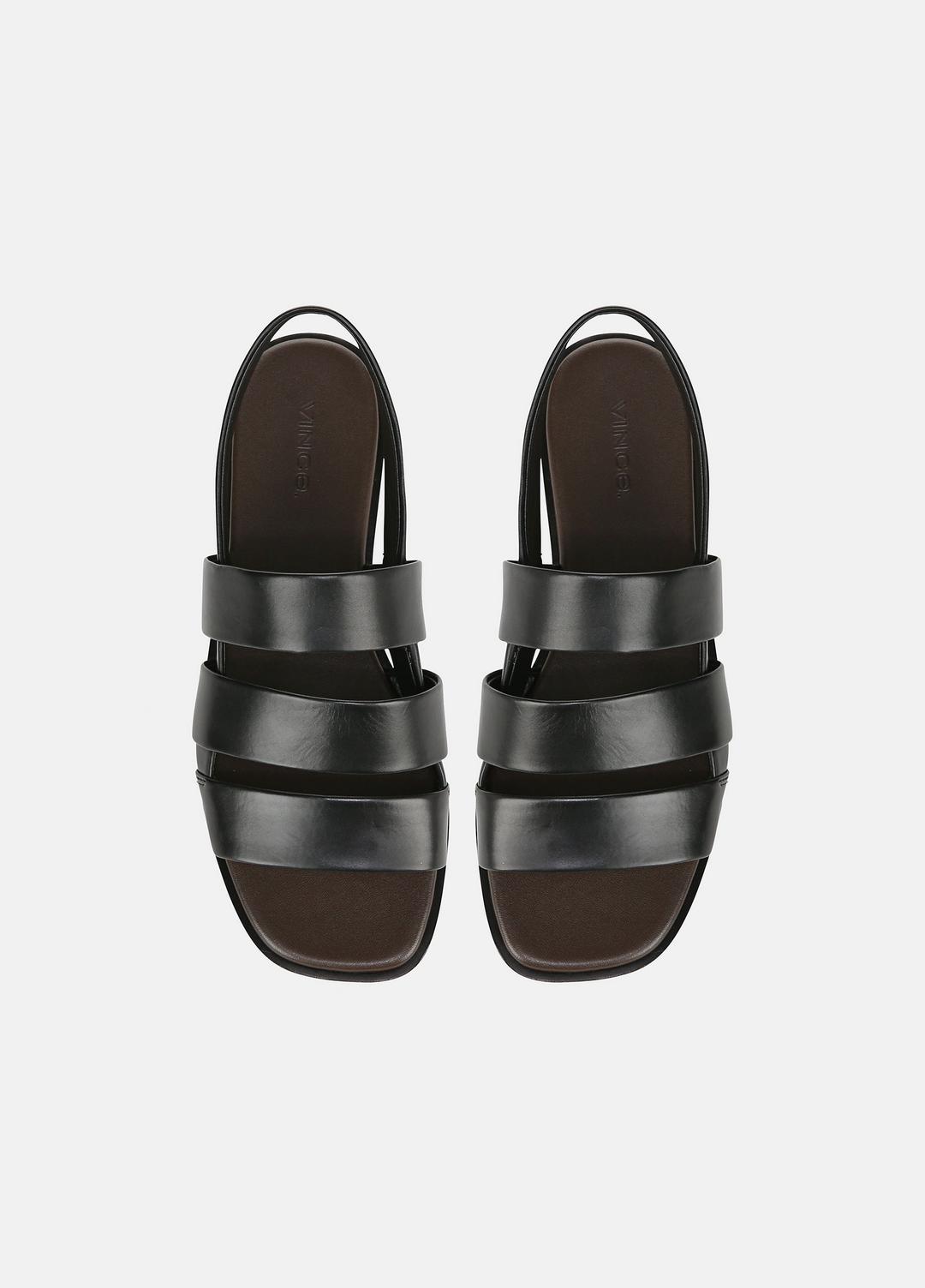 Mazie Leather Slingback Sandal in Shoes | VINCE Sale