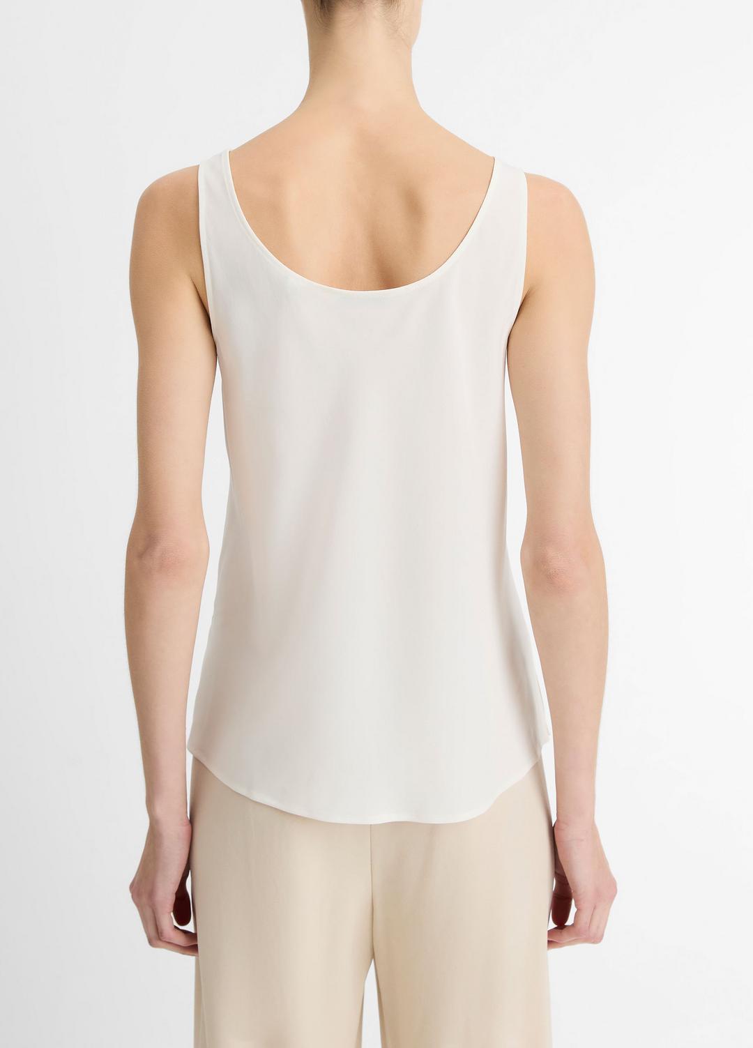 Classic Stretch-Silk Bias Tank in Shirts & Tees | VINCE Sale