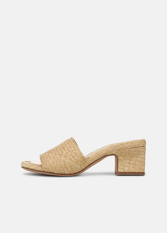 Ariana Raffia Heeled Sandal in Shoes | VINCE Sale