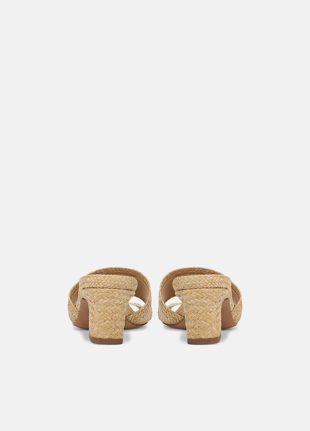 Ariana Raffia Heeled Sandal in Shoes | VINCE Sale