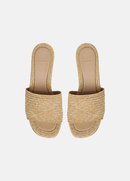 Ariana Raffia Heeled Sandal in Shoes | VINCE Sale