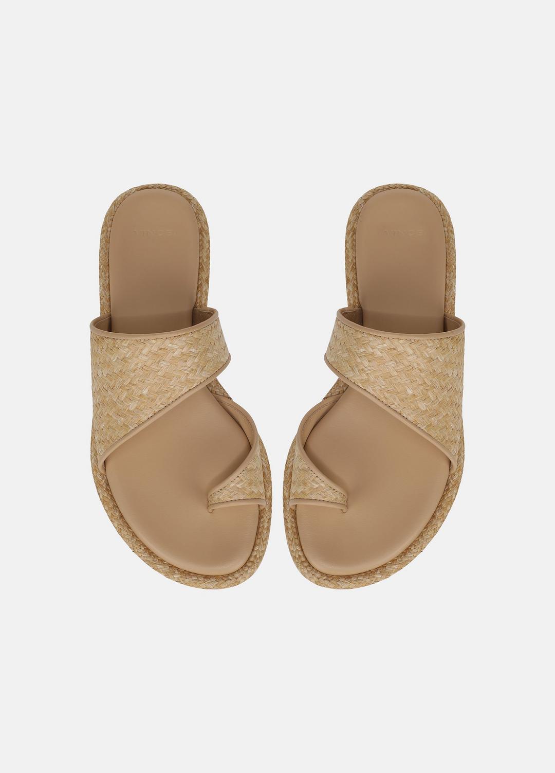 Lukas Raffia Sandal in Shoes | VINCE Sale