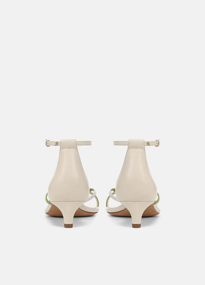 Siri Leather Heeled Sandal in Shoes | VINCE Sale