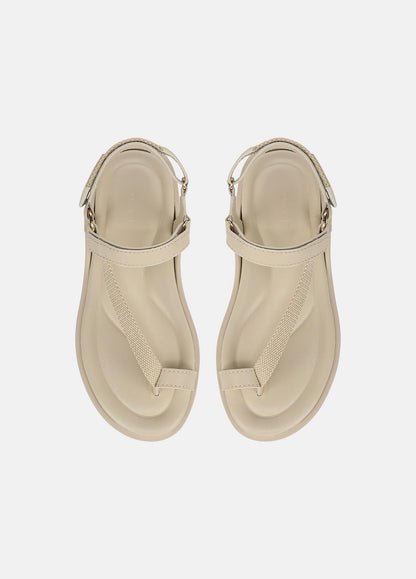 Summer Leather & Canvas Sandal in Shoes | VINCE Sale