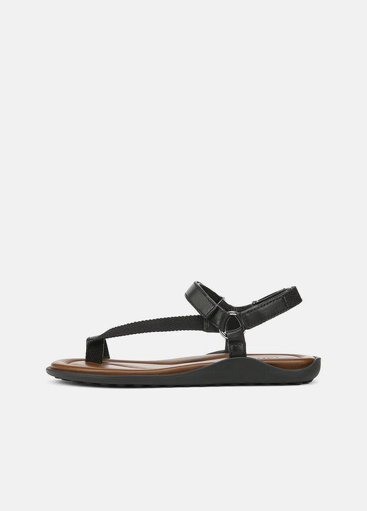 Summer Leather & Canvas Sandal in Shoes | VINCE Sale