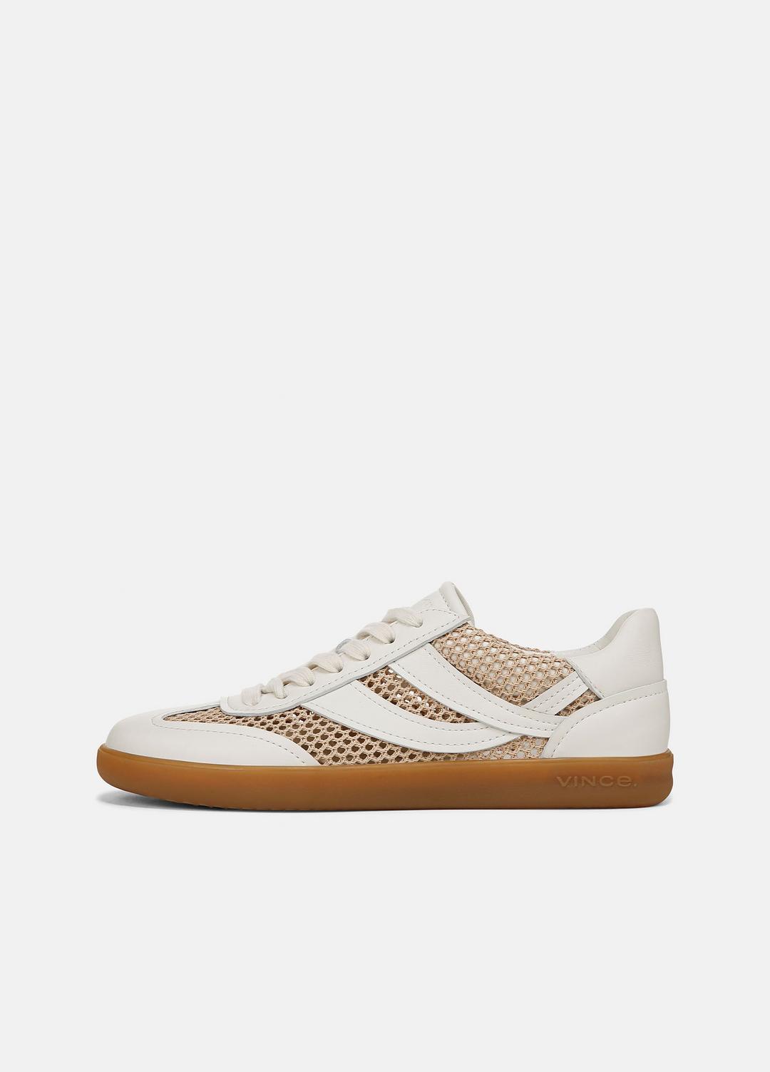 Oasis Netting & Leather Sneaker in Shoes | VINCE Sale