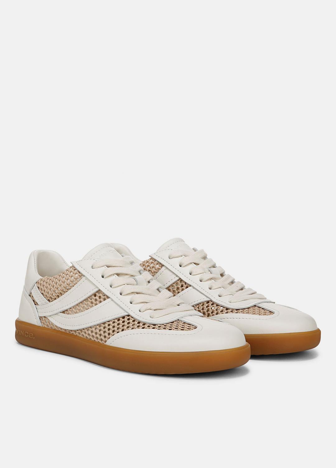 Oasis Netting & Leather Sneaker in Shoes | VINCE Sale