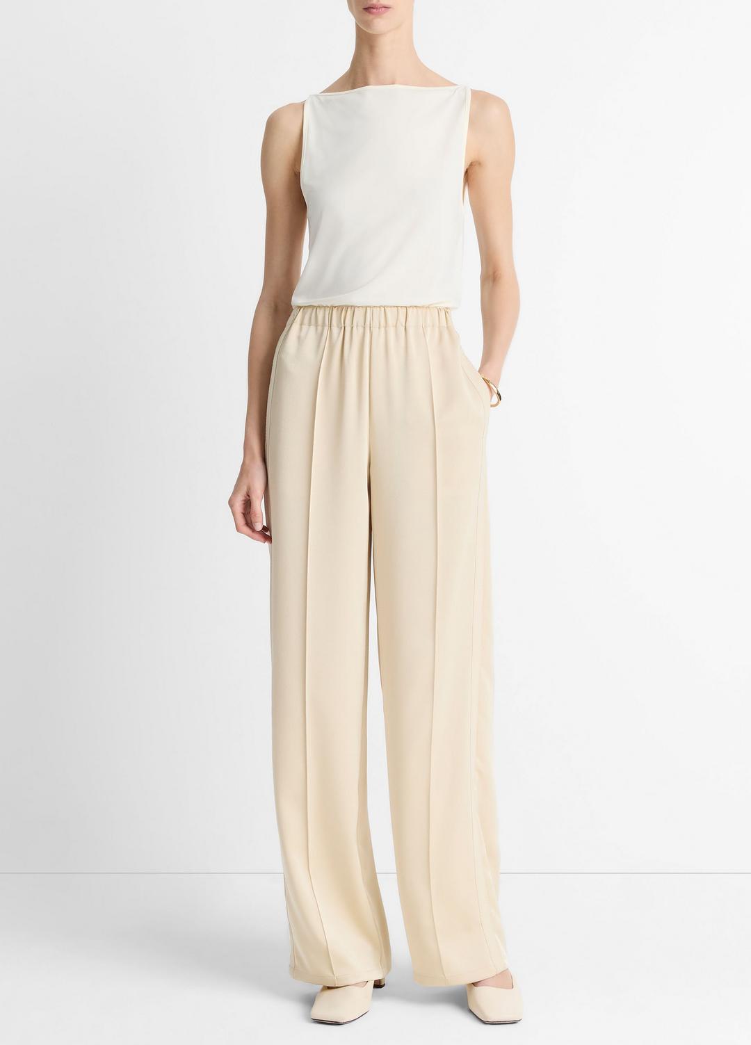 Matte Jersey Boat-Neck Tank in Shirts & Tees | VINCE Sale
