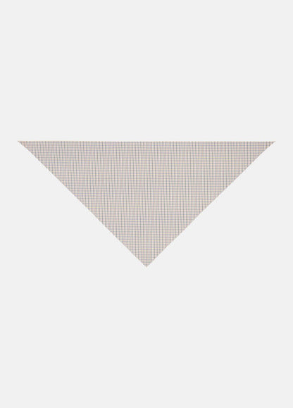 Gardener's Check Cotton Headkerchief in Accessories | VINCE Sale