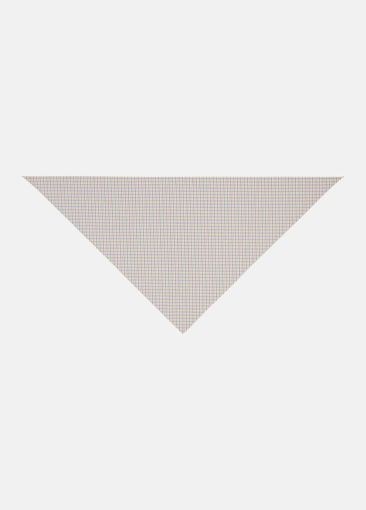 Gardener's Check Cotton Headkerchief in Accessories | VINCE Sale