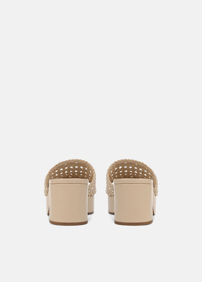 Margo Woven Leather Platform Sandal in Shoes | VINCE Sale