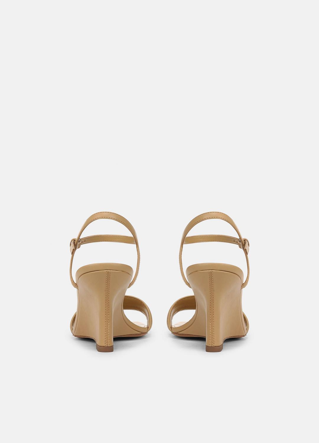 Prema Leather Wedge Sandal in Shoes | VINCE Sale