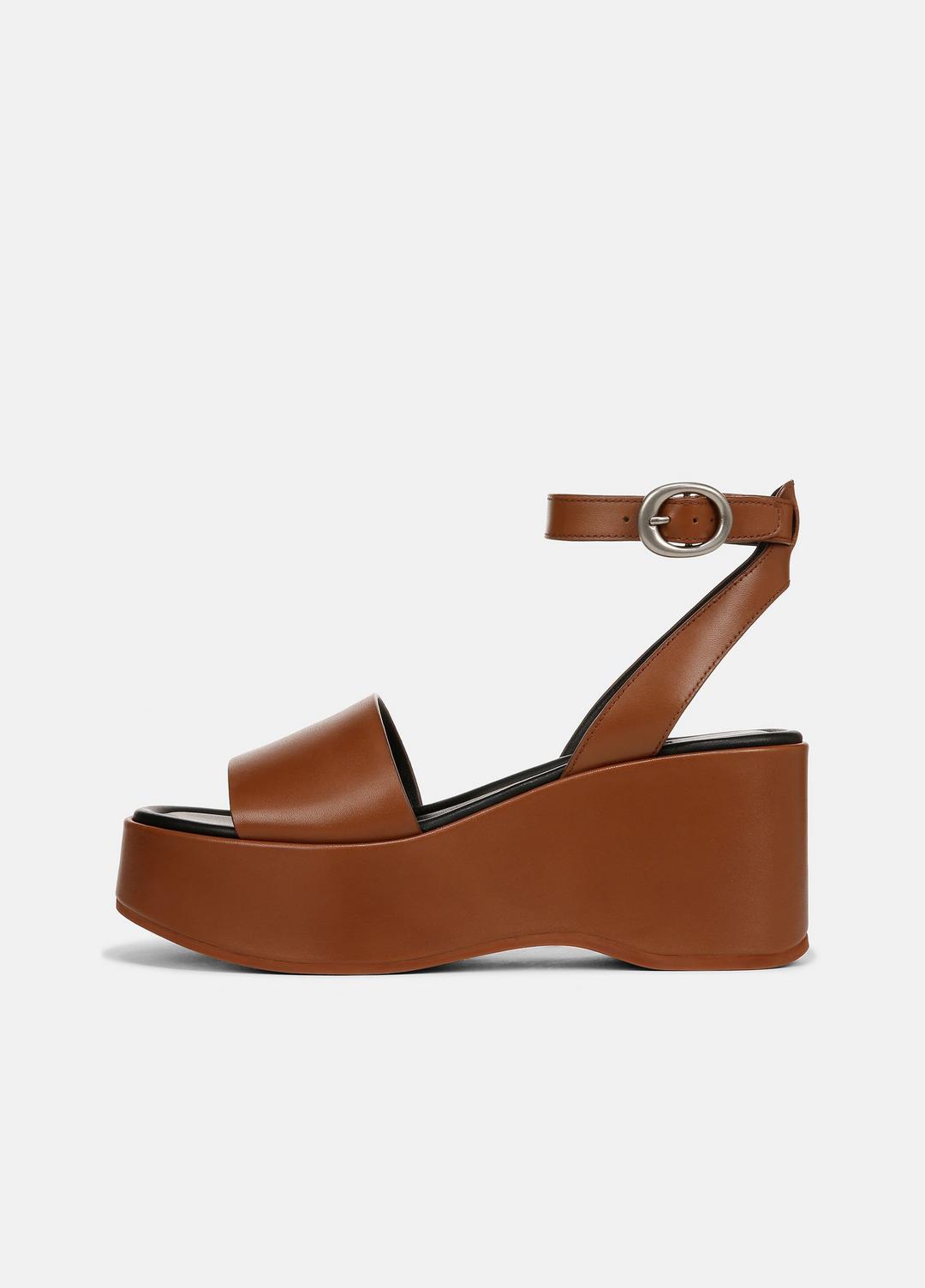 Phillipa Leather Platform Sandal in Shoes | VINCE Sale