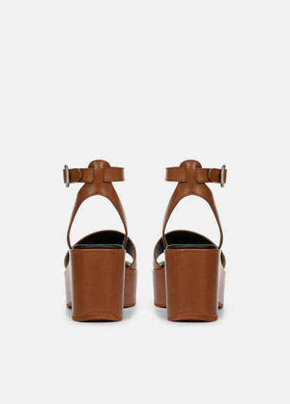 Phillipa Leather Platform Sandal in Shoes | VINCE Sale