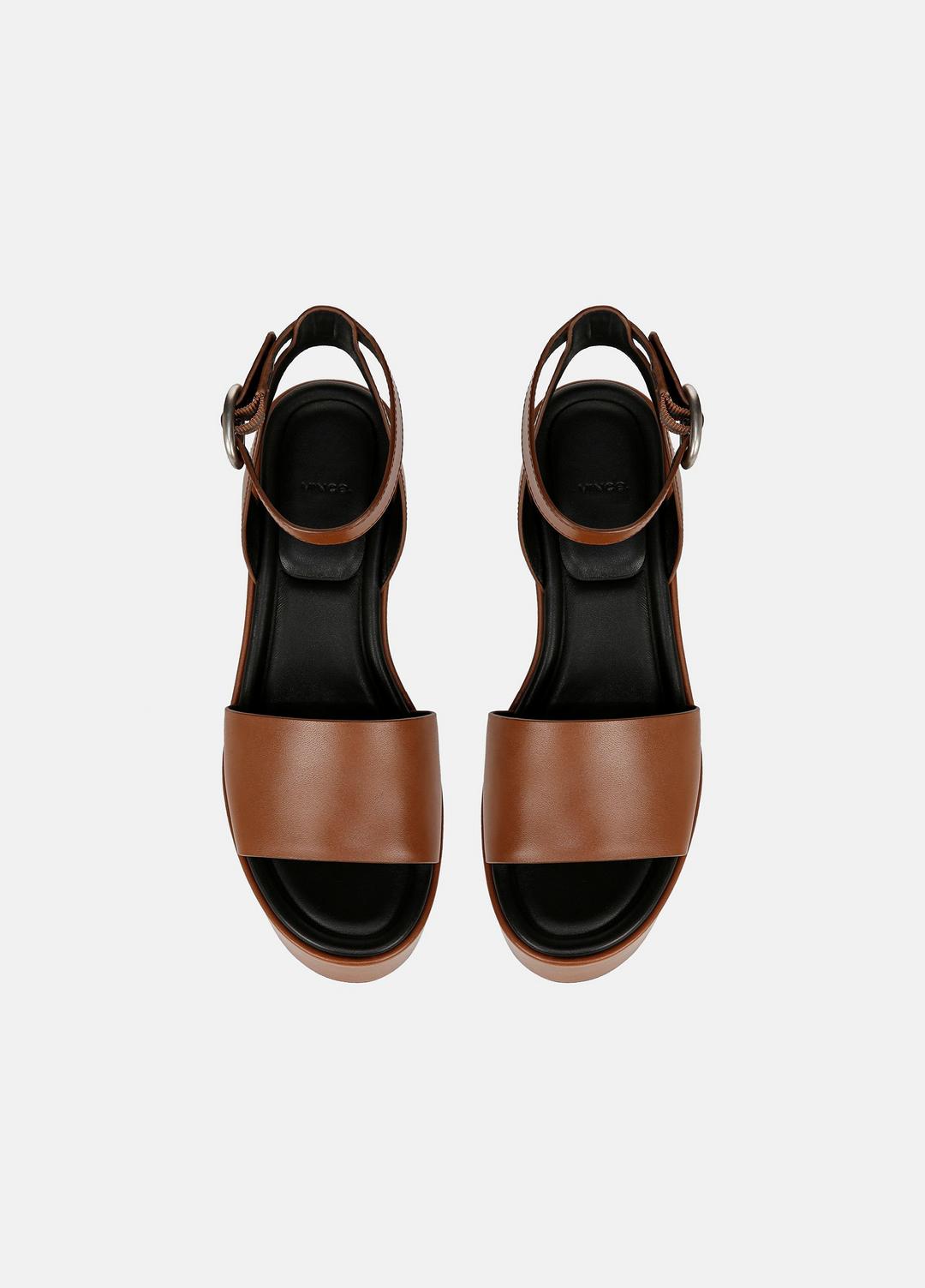 Phillipa Leather Platform Sandal in Shoes | VINCE Sale