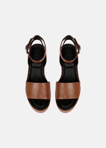 Phillipa Leather Platform Sandal in Shoes | VINCE Sale