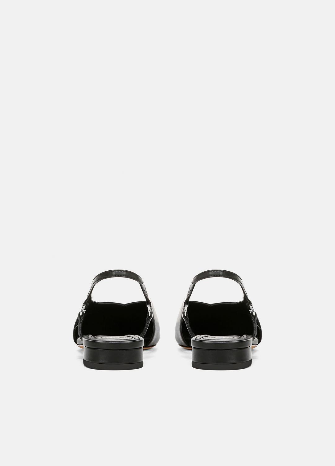 Ines Leather Slingback Flat in Shoes | VINCE Sale