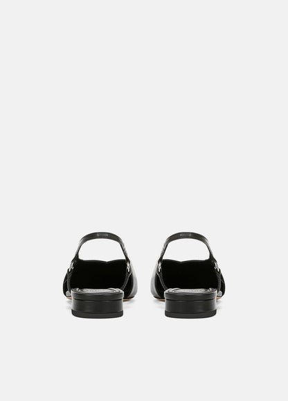 Ines Leather Slingback Flat in Shoes | VINCE Sale