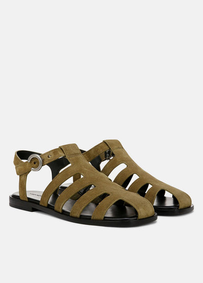 Melina Suede Fisherman Sandal in Shoes | VINCE Sale
