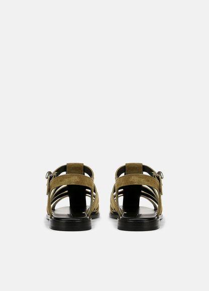 Melina Suede Fisherman Sandal in Shoes | VINCE Sale