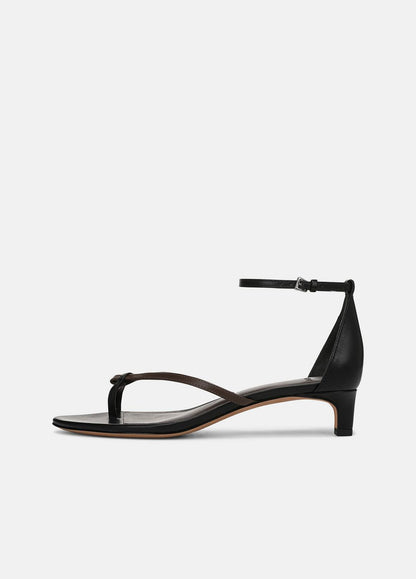 Siri Leather Heeled Sandal in Shoes | VINCE Sale