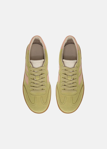 Oasis Suede & Leather Sneaker in Shoes | VINCE Sale